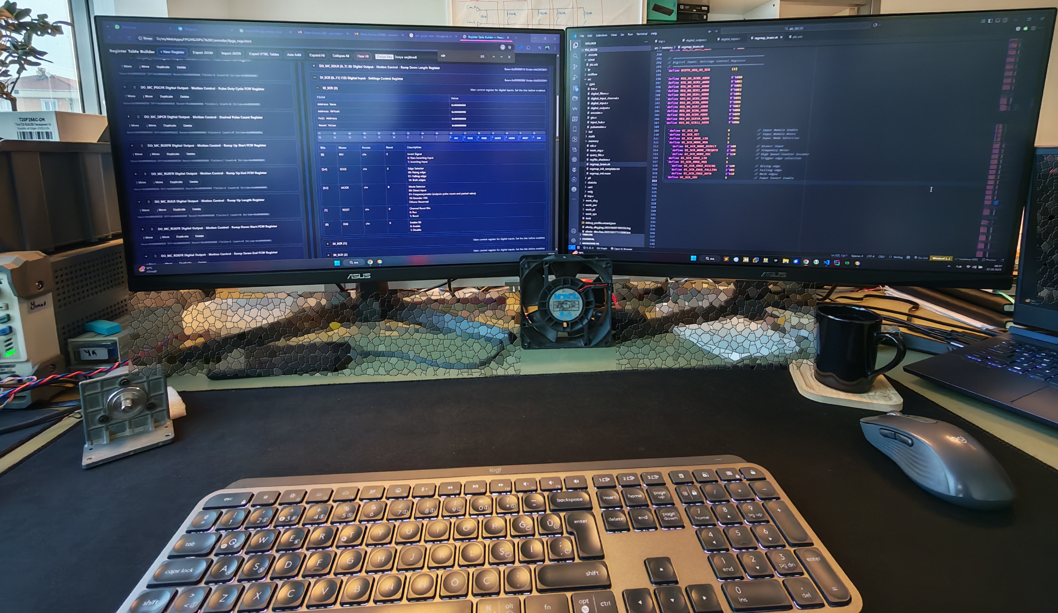 My office desk