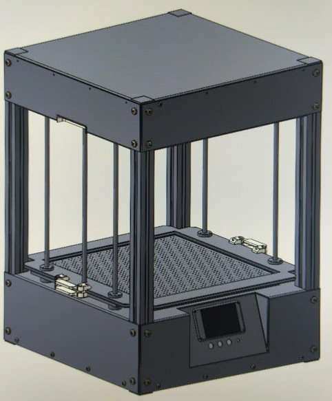 3-axis laser engraving machine 3D CAD design