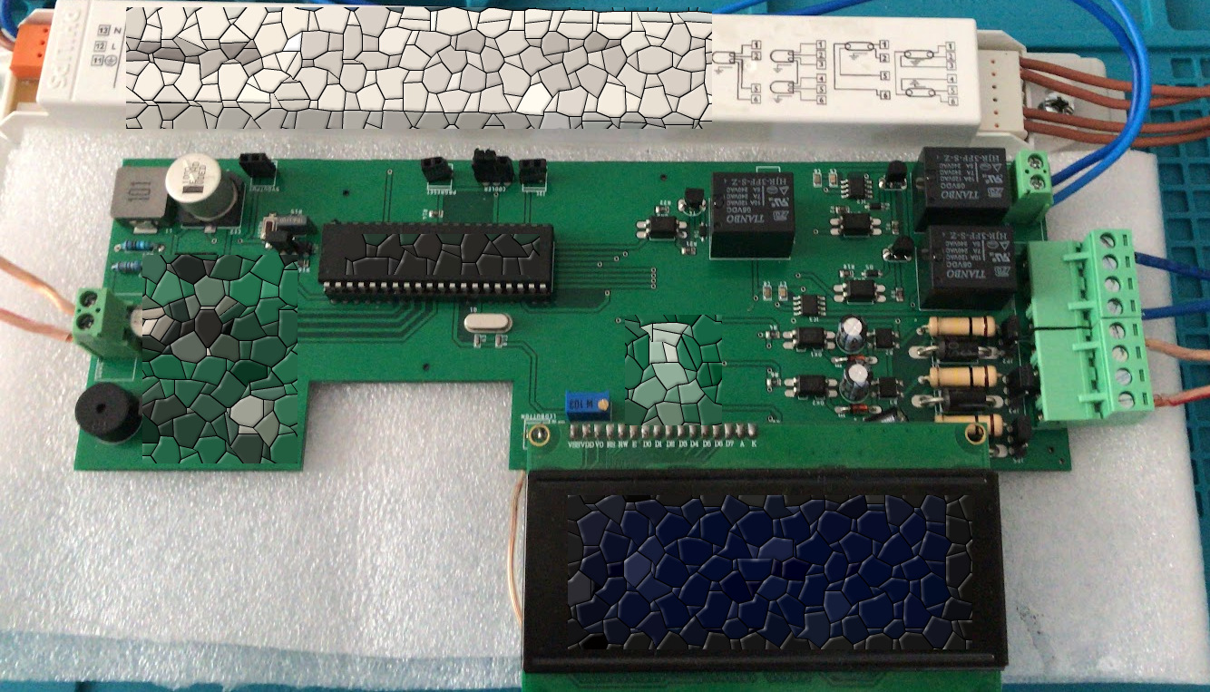 UV-C Cleaner PCB top side