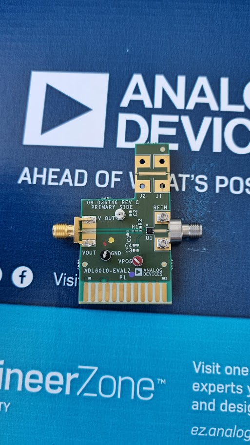 RF detector eval board