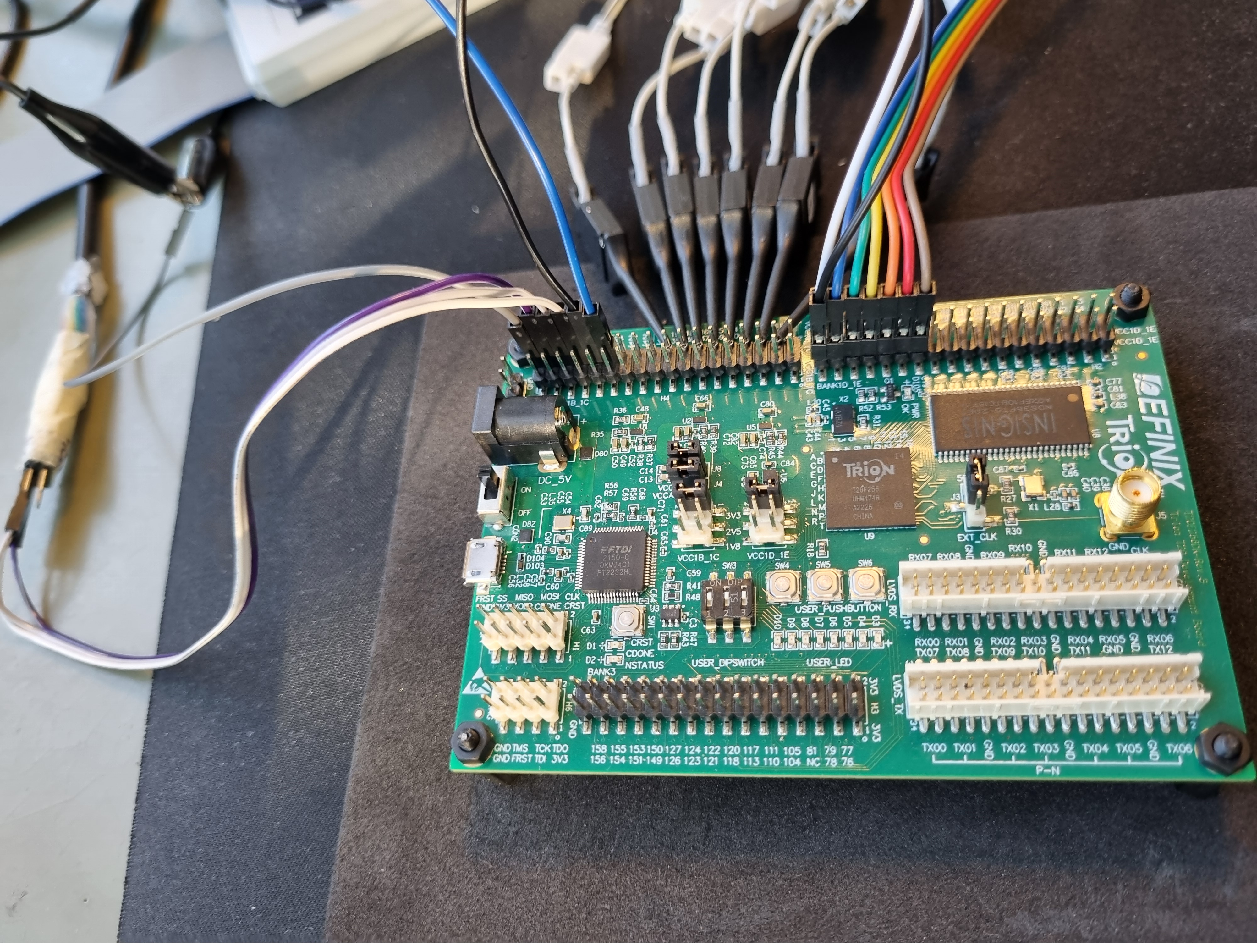 FPGA Verilog study with Efinix Trion
