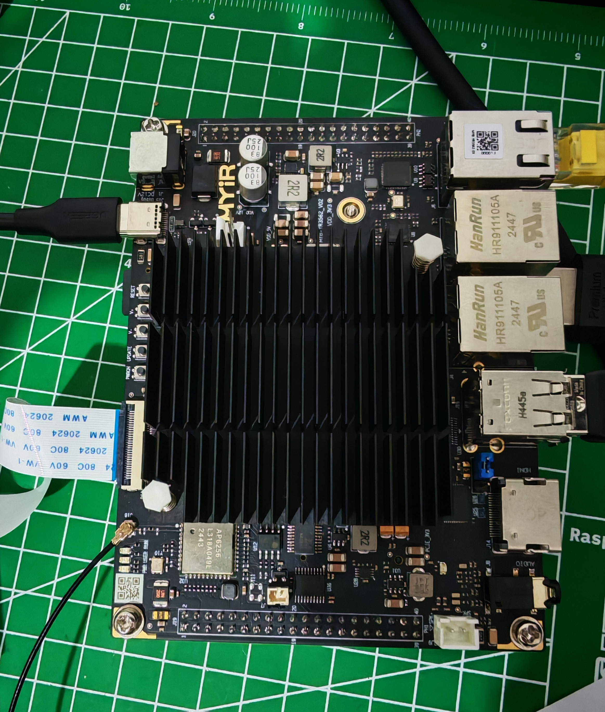 Another MYIR SoM SBC during performance test